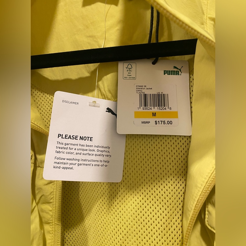 Puma TL42792 X JANNIK WIKKELSO DAVIDSEN Jacket Limited Edition Mens Medium NWT - Picture 4 of 9